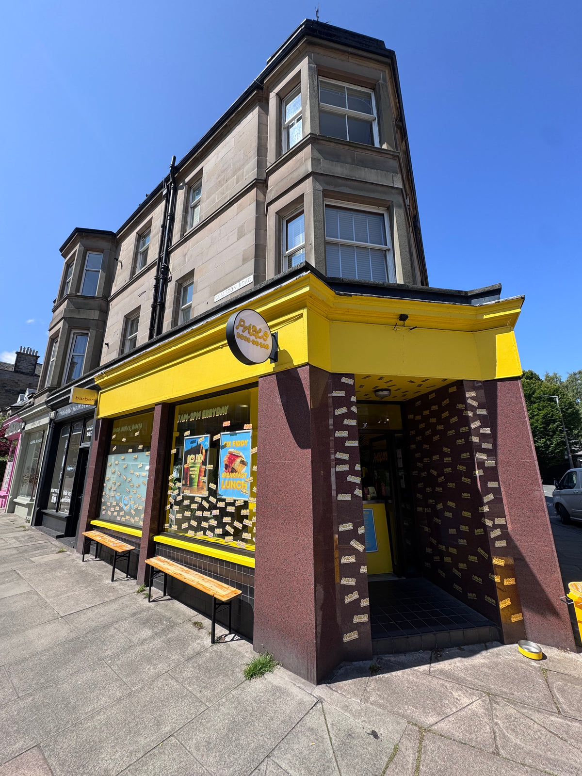 Pablo’s Edinburgh, Morningside. The Yellow Ceiling Nightmare We Love